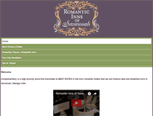 Tablet Screenshot of mobile.romanticinnsofsavannah.com